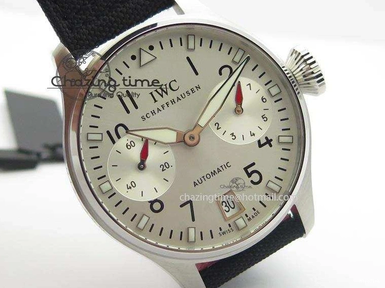 MIROTIME 0215 Big Pilot Real PR IW500432 DFB Limited Edition ZF 1:1 Best Edition On Black Nylon Strap A Fashionable 7276